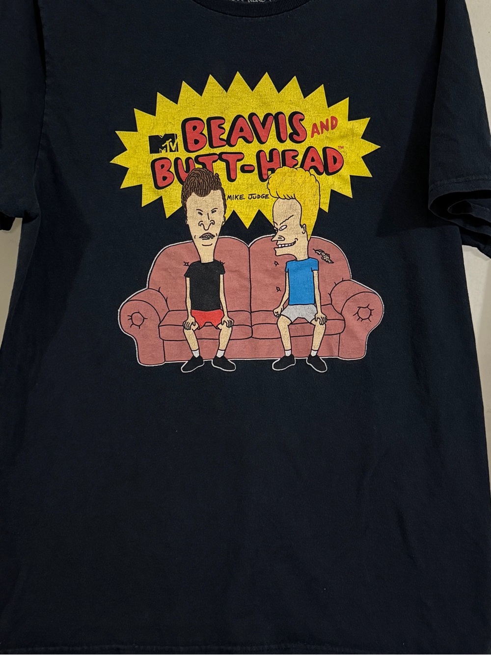 Beavis & Butt-Head Graphic Tee - Black